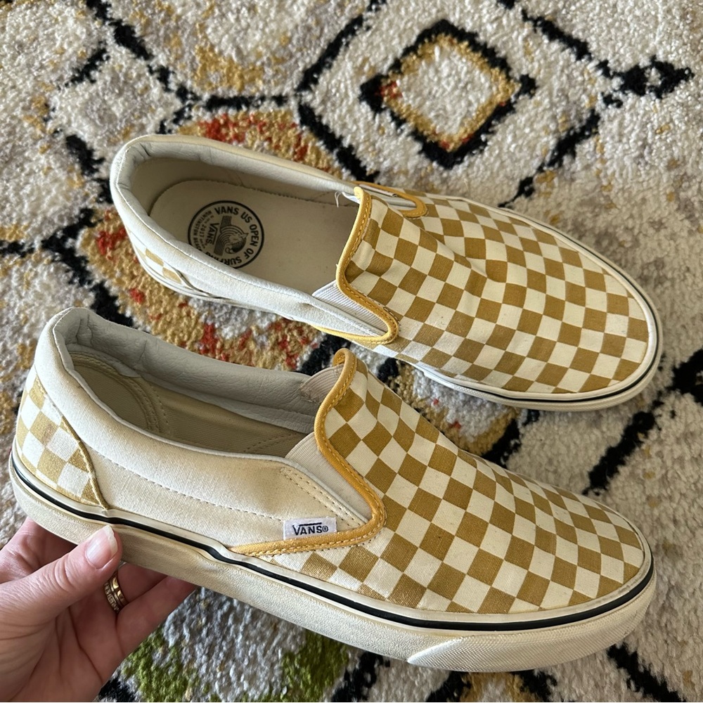 Vans US Open Surfing 2017 Checkerboard Slip On Sneakers - Men’s 12